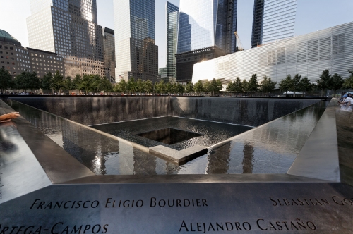 9/11 Memorial, (World Trade Center) New York.