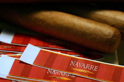Cigare "Le Navarre", seul cigare 100% Français.